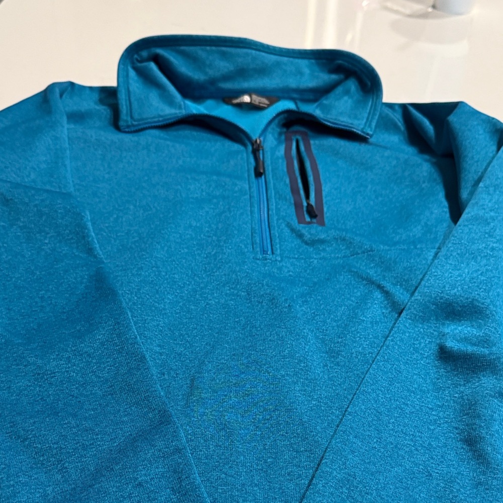 The North Face Blue Zip Up XL - Picture 3 of 7